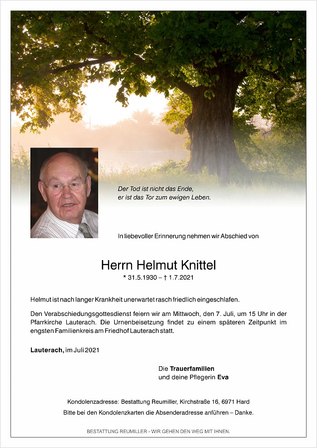 Helmut Knittel